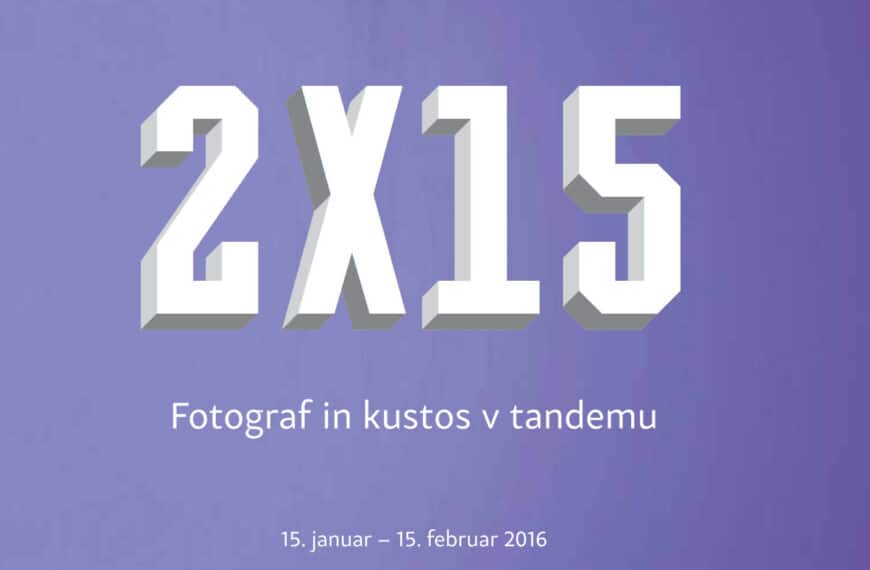 Dva krat petnajst ali Fotograf in kustos v tandemu